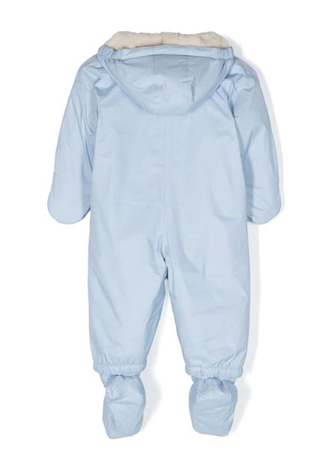 Eskimo Orsetto con logo K-WAY KIDS | K51218WA0B ECRU/AZURE LT MARINE